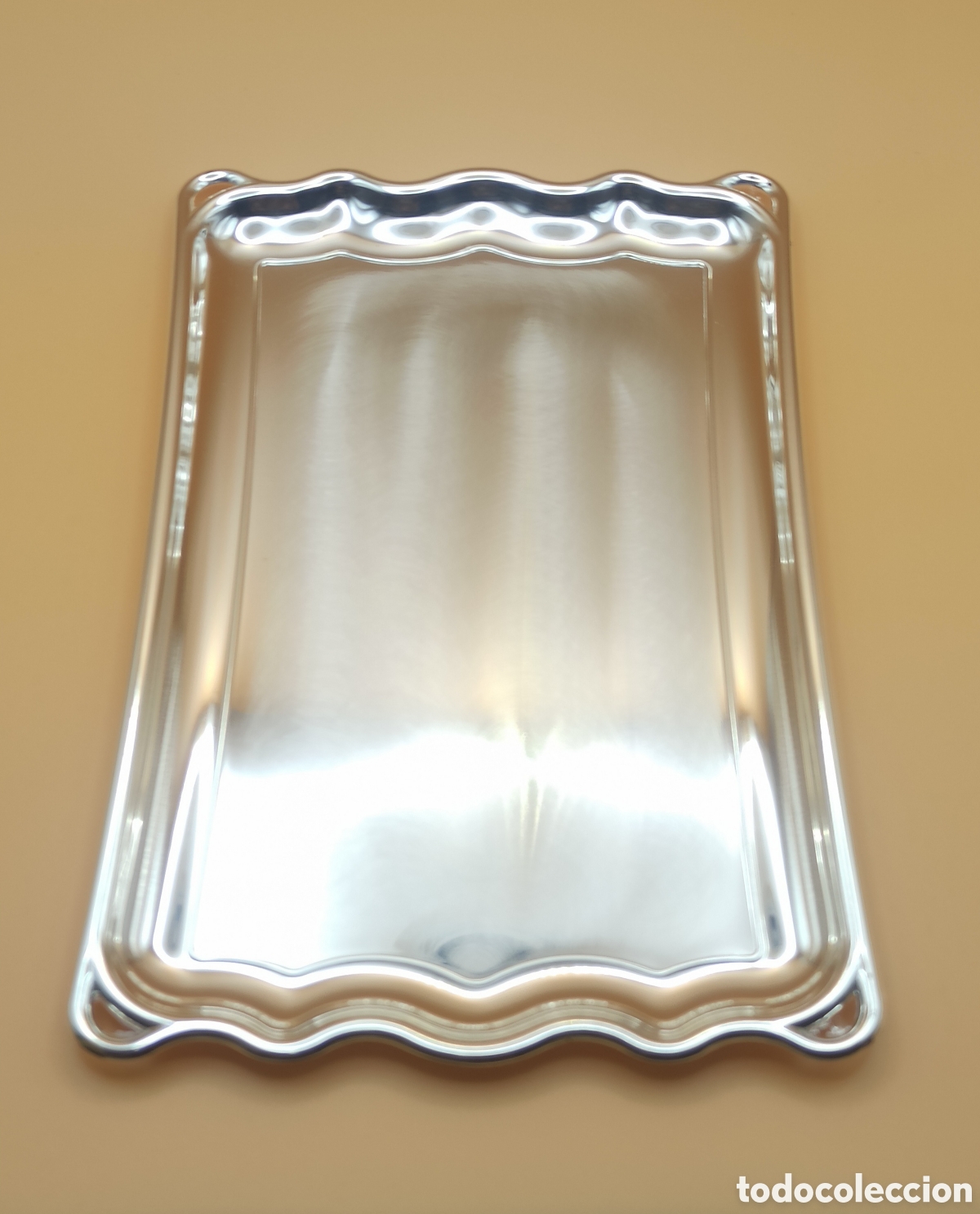 Vintage: Bandeja metal cuadrada - Foto 1