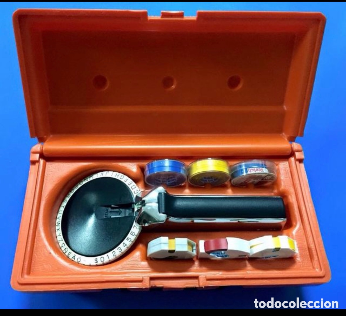 Vintage: Malet&iacute;n vintage dymo a&ntilde;os 70