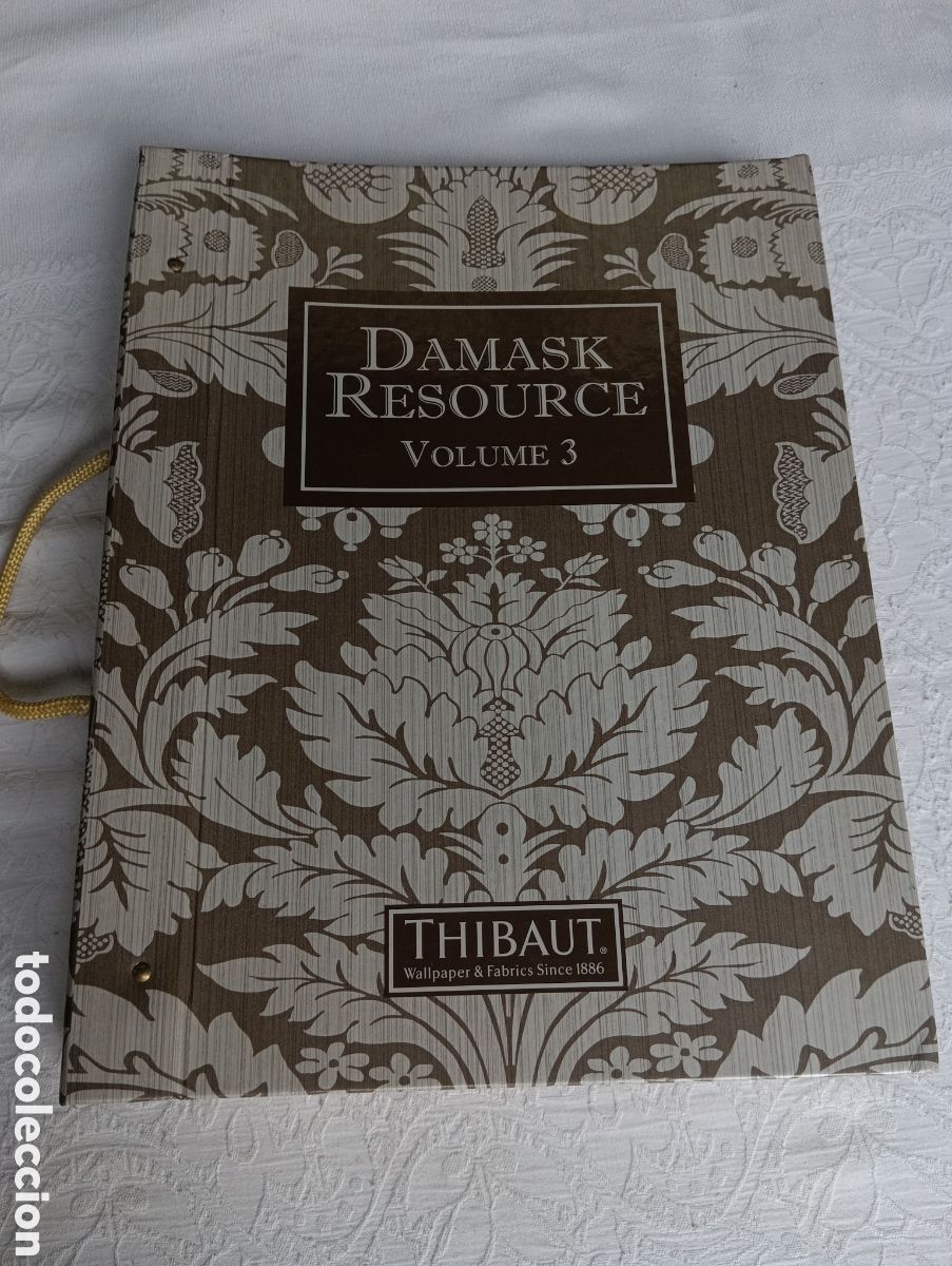 Vintage: MUESTRARIO DE PAPEL PINTADO WALLPAPER MANUALIDADES...(P007)