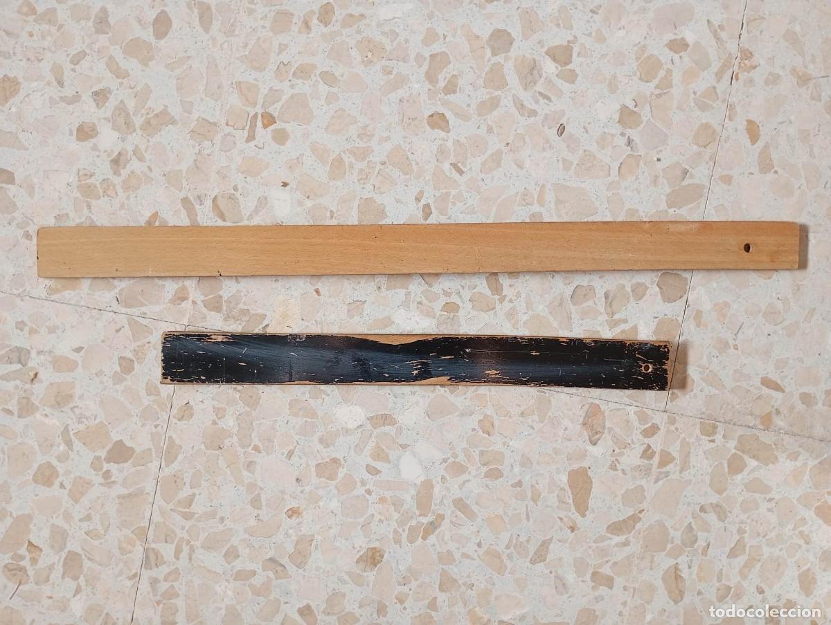Vintage: Reglas antiguas de madera - Foto 2