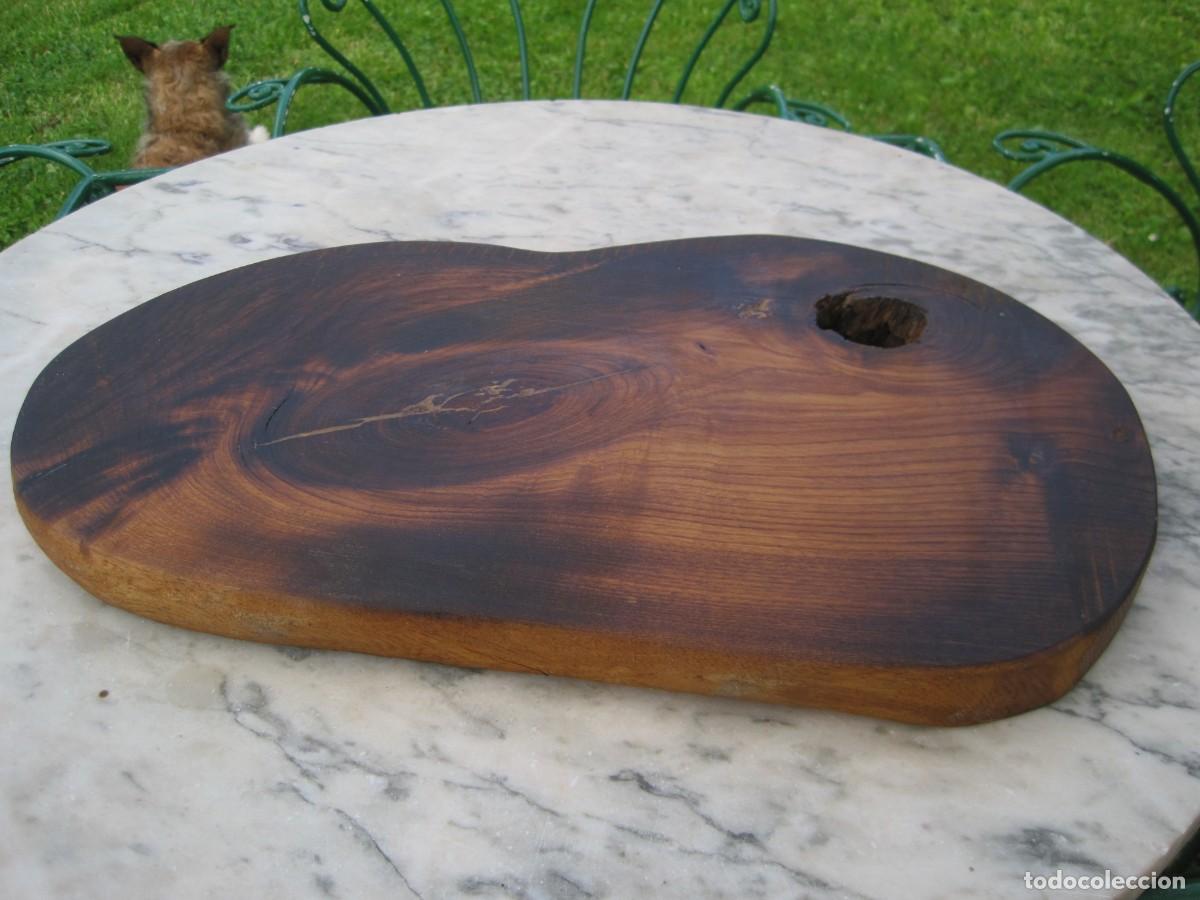 Vintage: GRAN TABLA DE COCINA DE MADERA DE ROBLE MACIZA - Foto 1