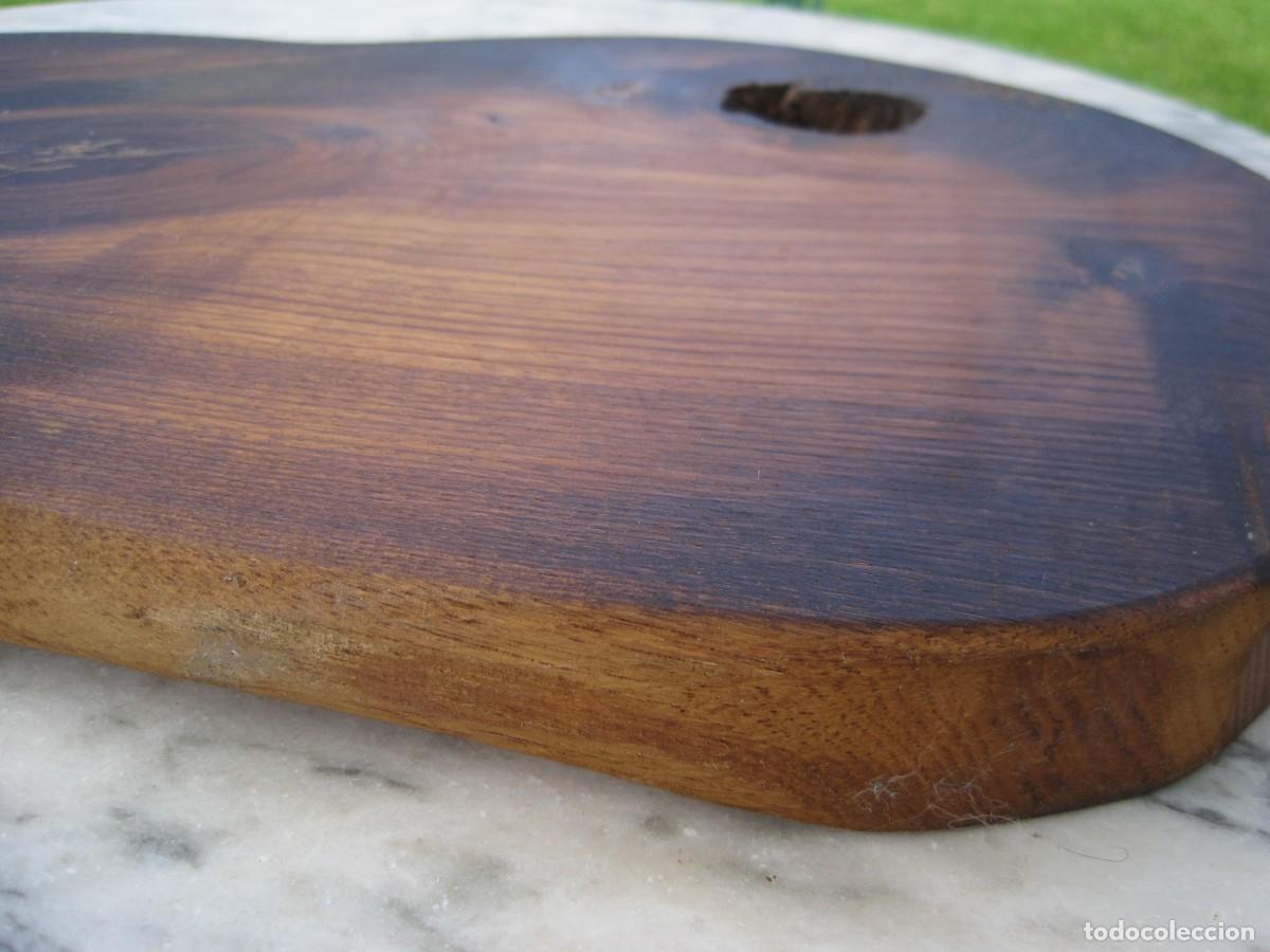 Vintage: GRAN TABLA DE COCINA DE MADERA DE ROBLE MACIZA - Foto 2