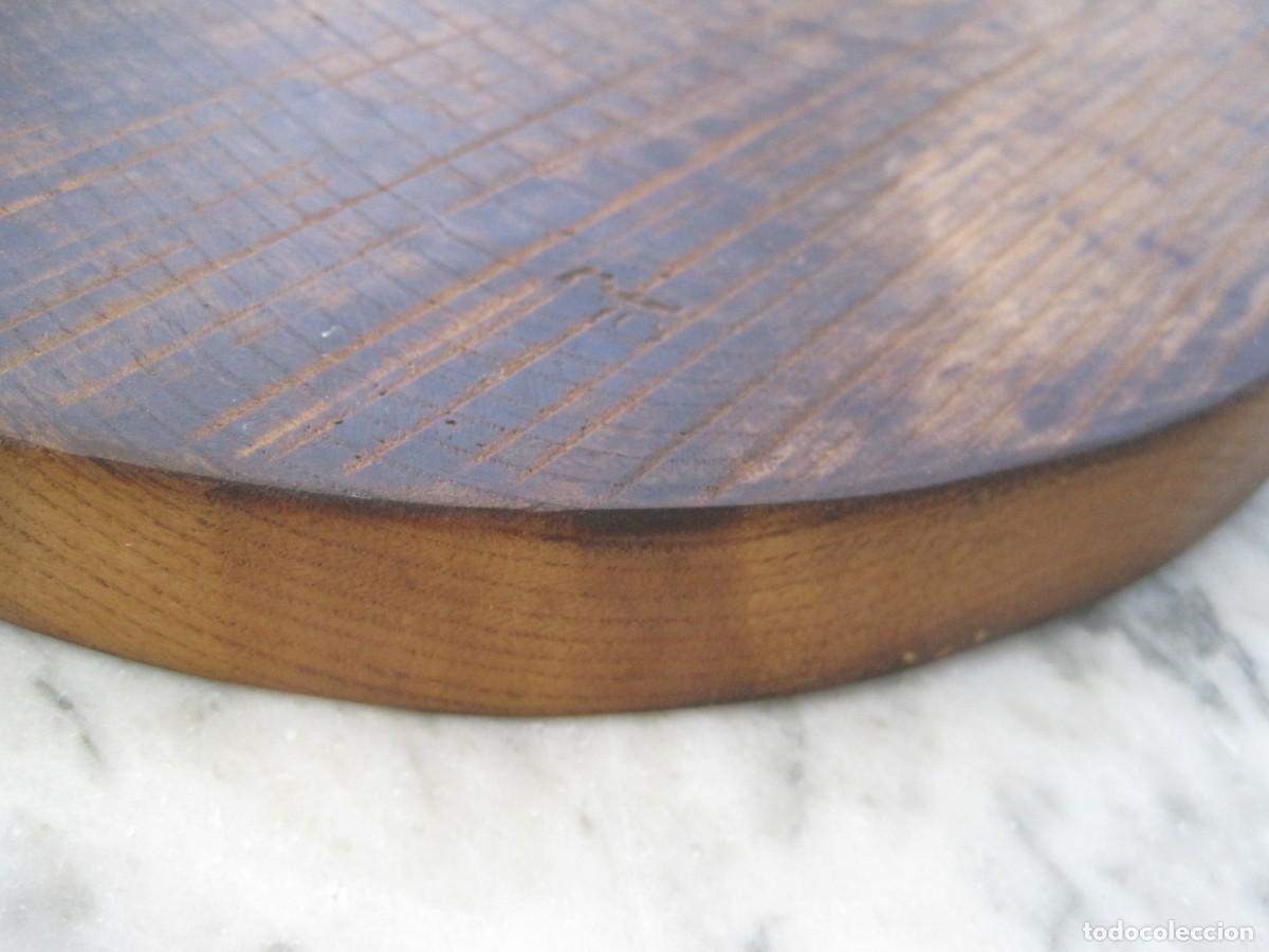 Vintage: GRAN TABLA DE COCINA DE MADERA DE ROBLE MACIZA - Foto 3