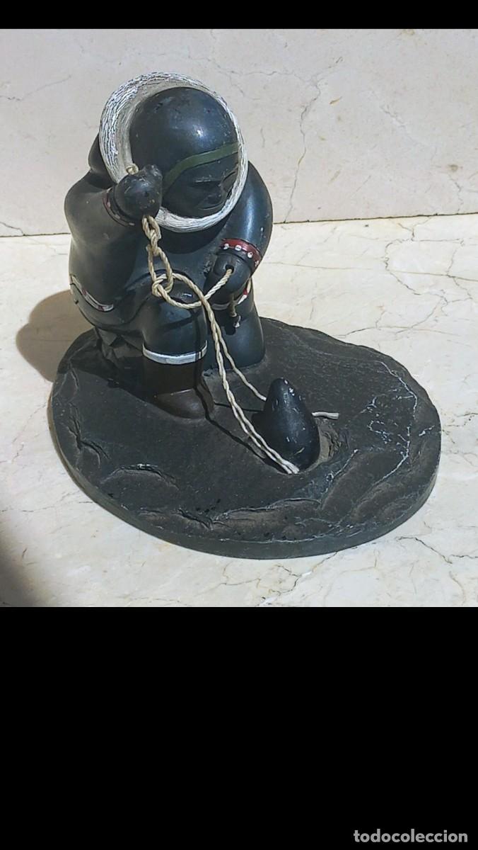 Vintage: Figura cazador Inuit - Foto 2