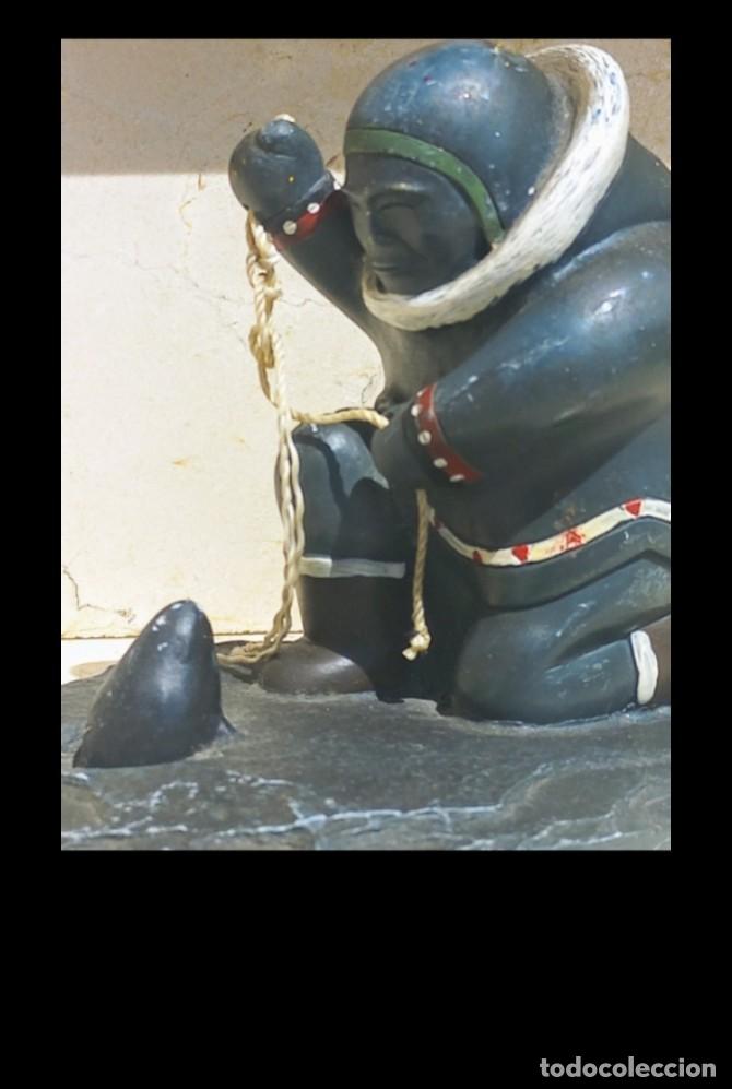 Vintage: Figura cazador Inuit - Foto 5