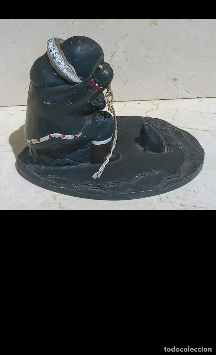 Vintage: Figura cazador Inuit - Foto 7