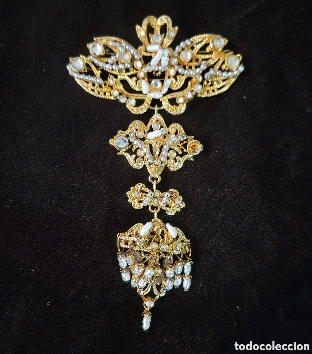 Vintage: ORIGINAL BROCHE DE ESTILO VINTAGE - Foto 1