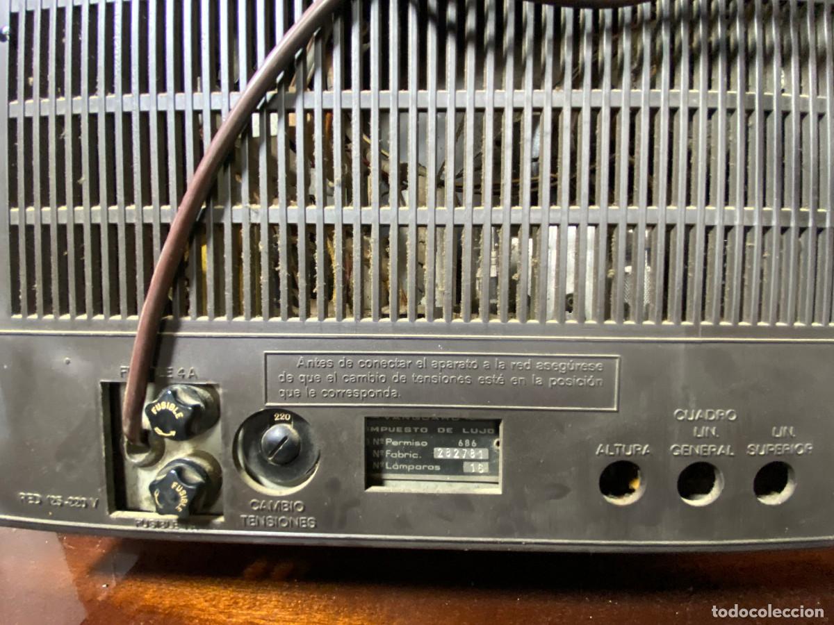 Vintage: Televisi&oacute;n VANGUARD Modelo 197. ByN - 1968 - Foto 5