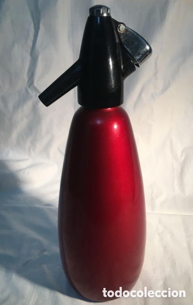 Vintage: Sif&oacute;n Sparklets vintage rojo - Foto 2