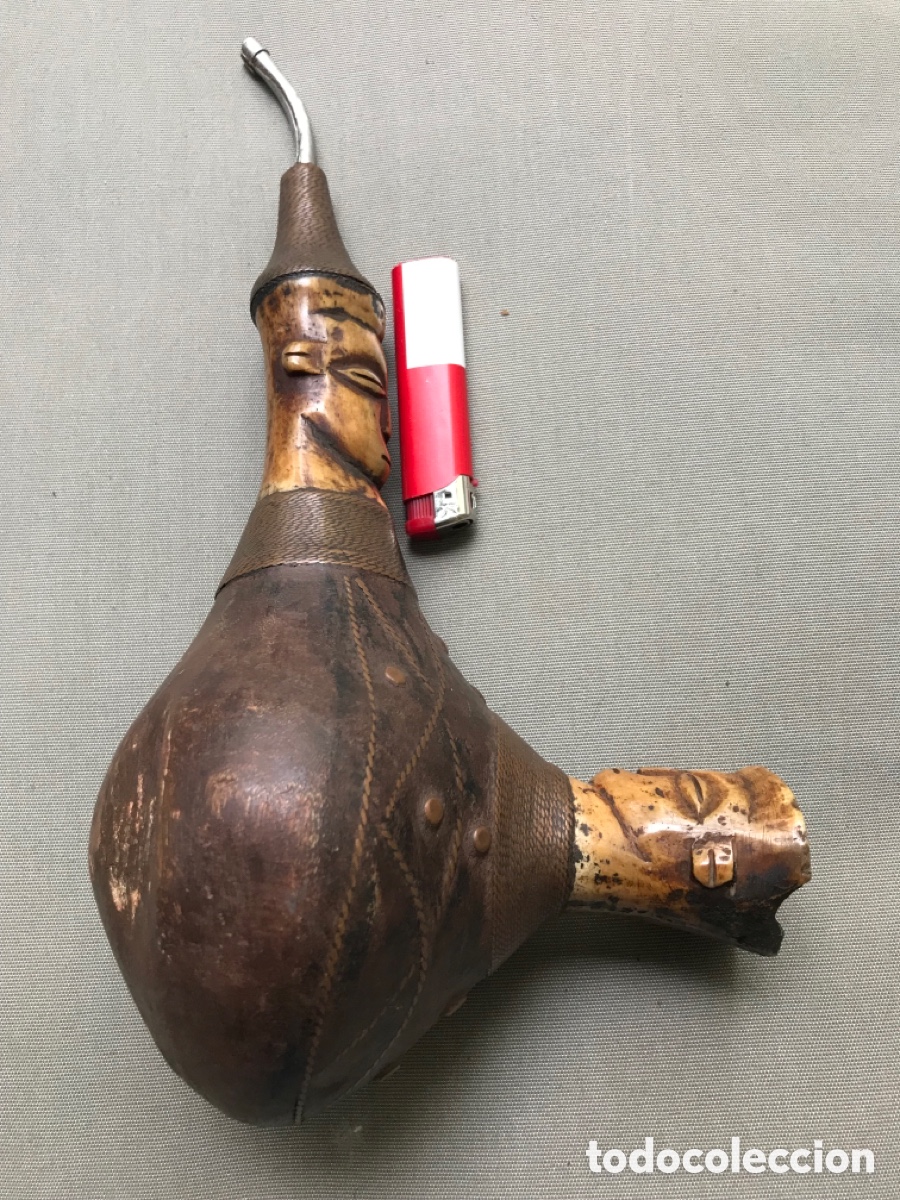 Vintage: Antigua pipa Africana - Foto 11