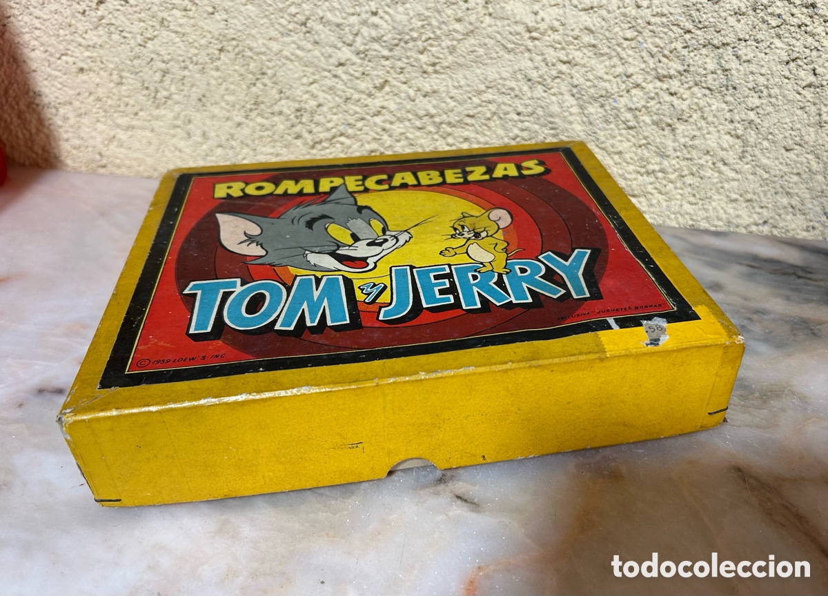 Vintage: Rompecabezas Tom & Jerry 1958 - Foto 3