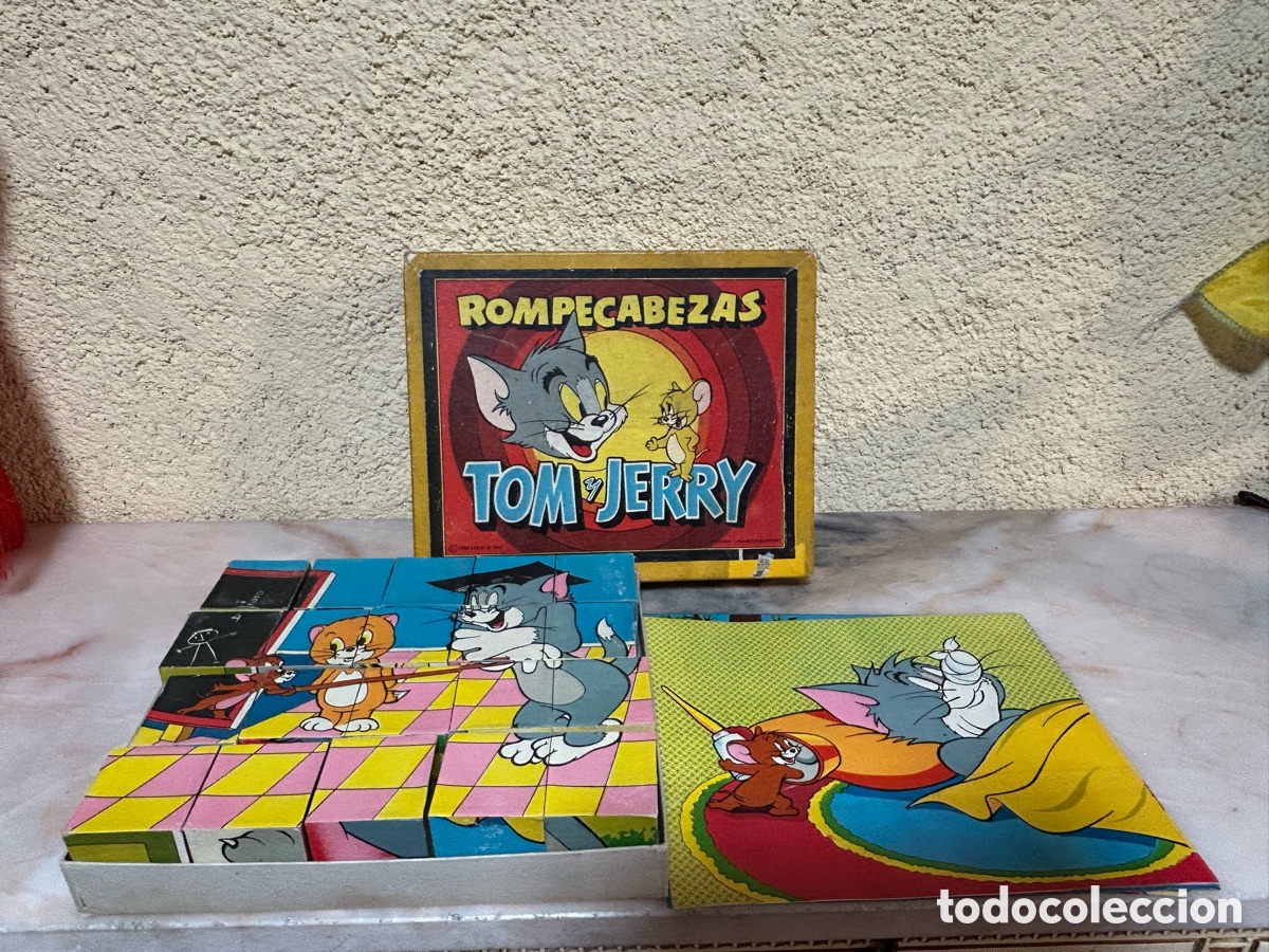 Vintage: Rompecabezas Tom & Jerry 1958 - Foto 1