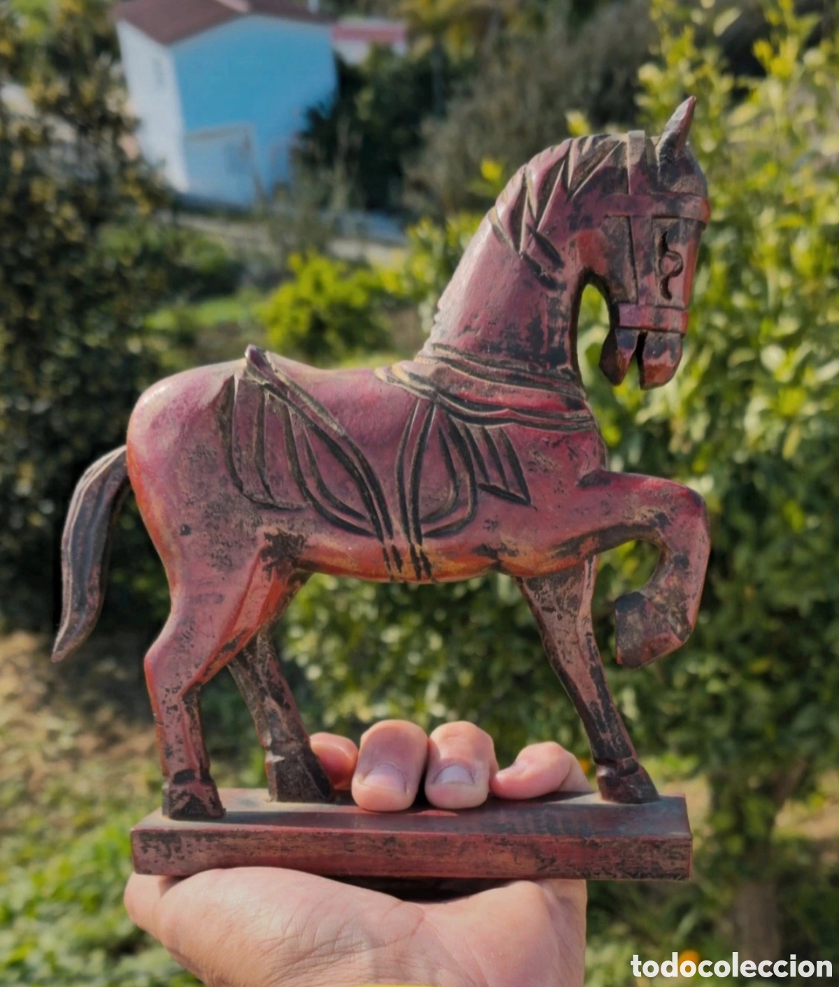 Vintage: Caballo Tang madera . - Foto 4