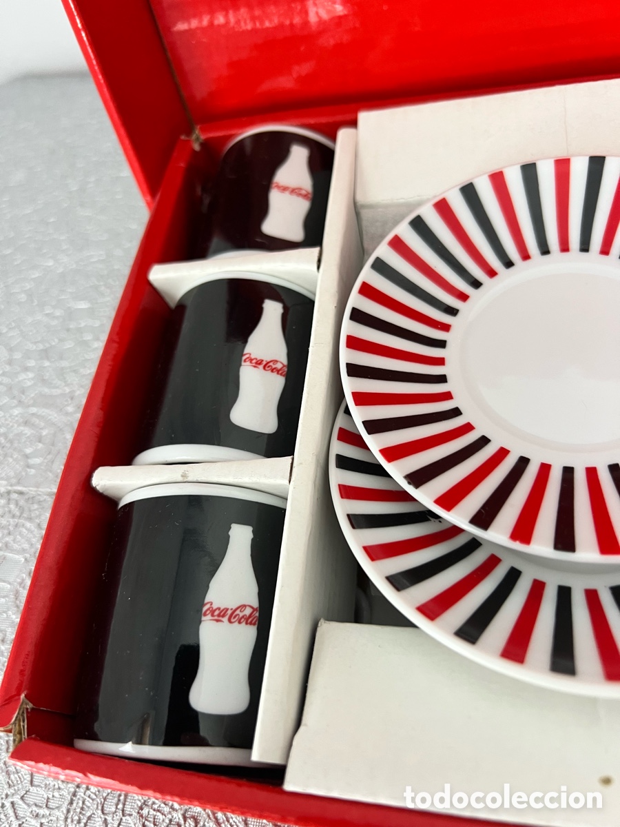 Vintage: Juego de Caf&eacute; Cocacola - Foto 3