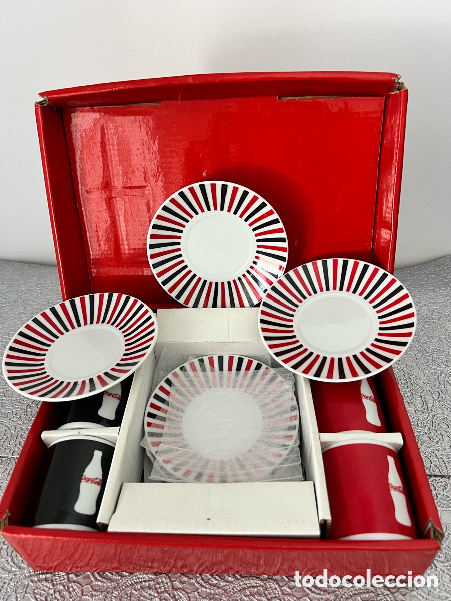 Vintage: Juego de Caf&eacute; Cocacola - Foto 5