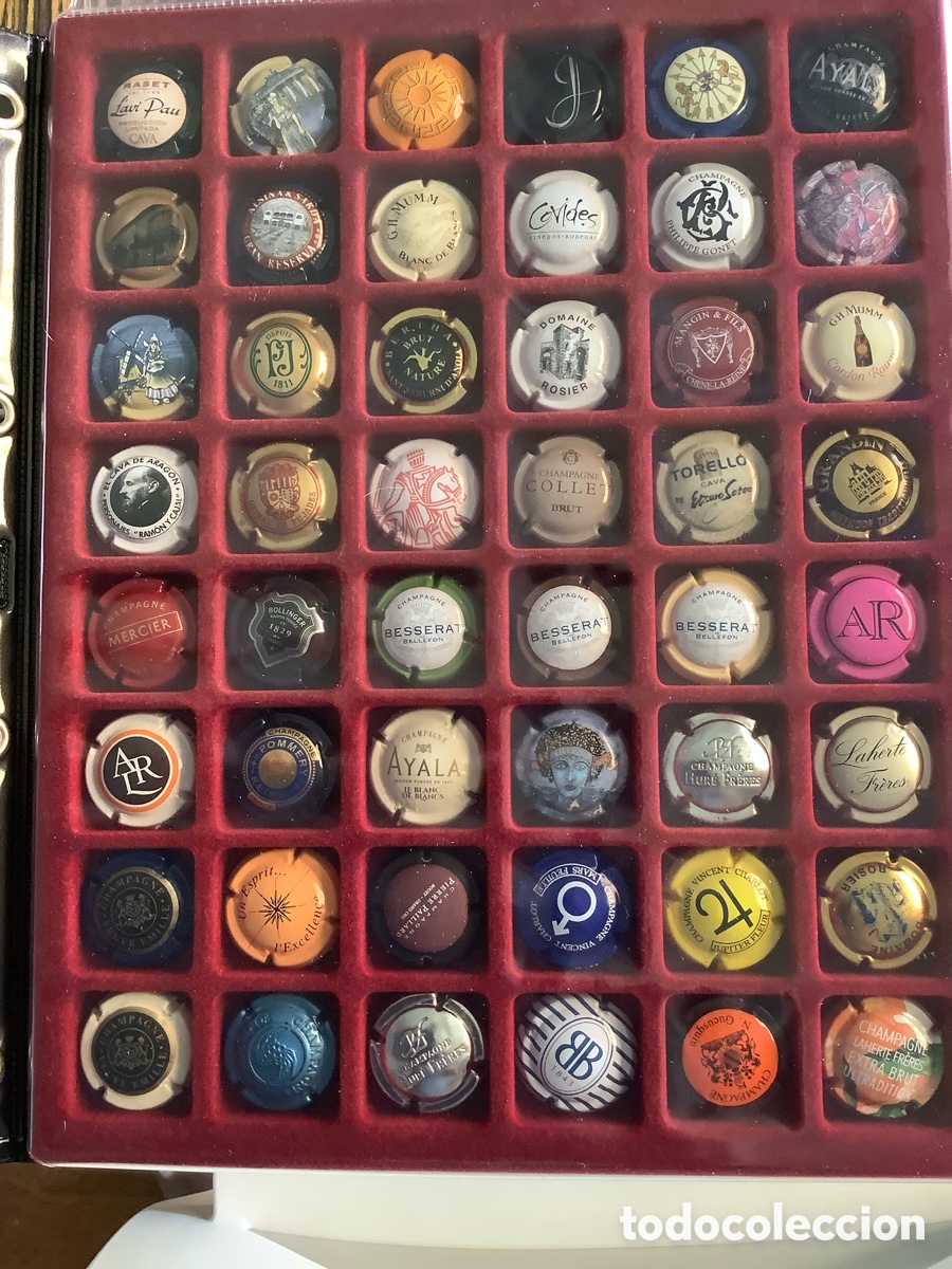 Vintage: Chapas de botellas de champ&aacute;n y cava - Foto 3
