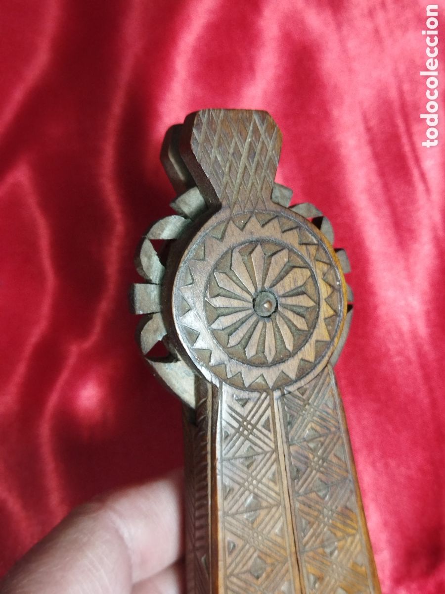 Vintage: Cascanueces madera antiguo - Foto 4