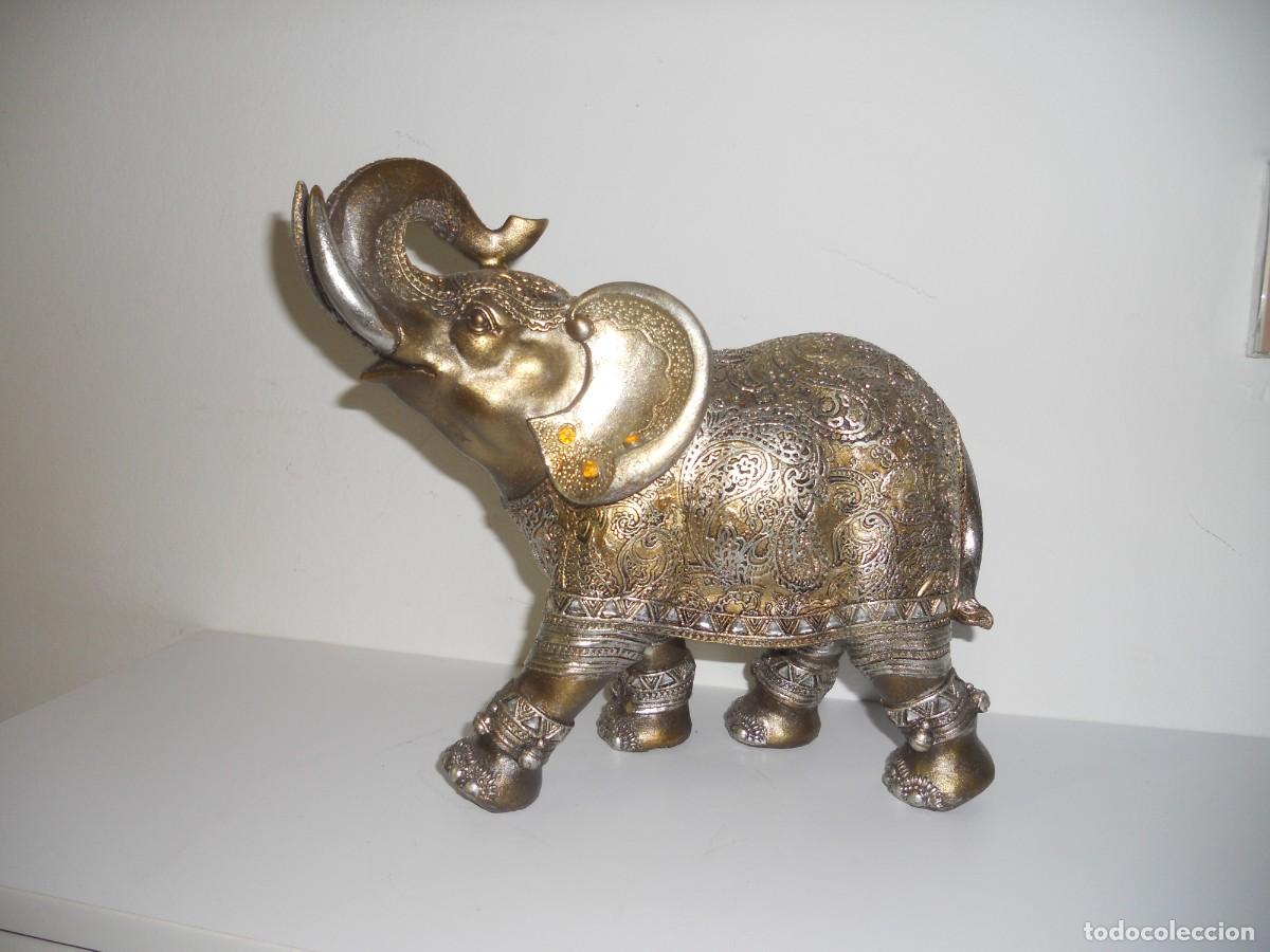Vintage: ANTIGUO ELEFANTE INDU - Foto 3