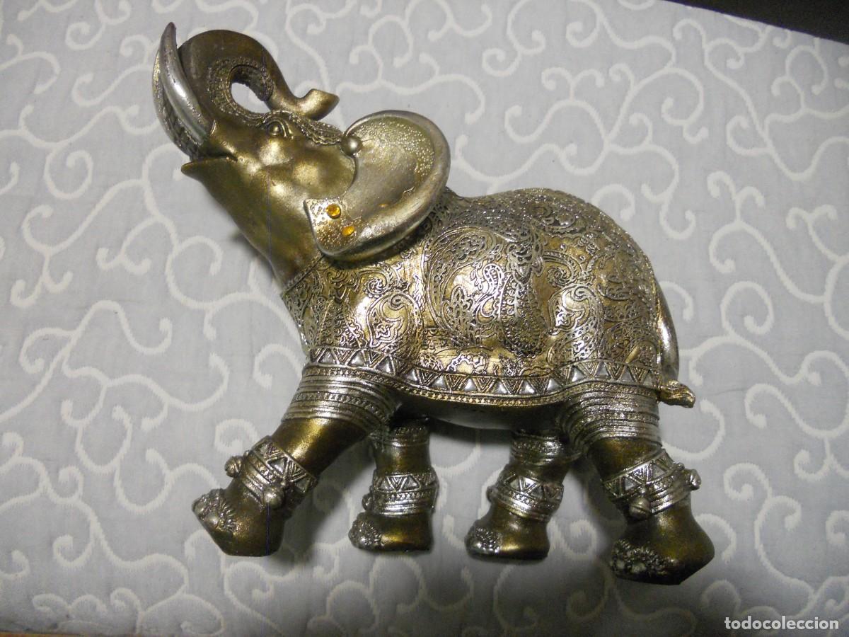 Vintage: ANTIGUO ELEFANTE INDU - Foto 9