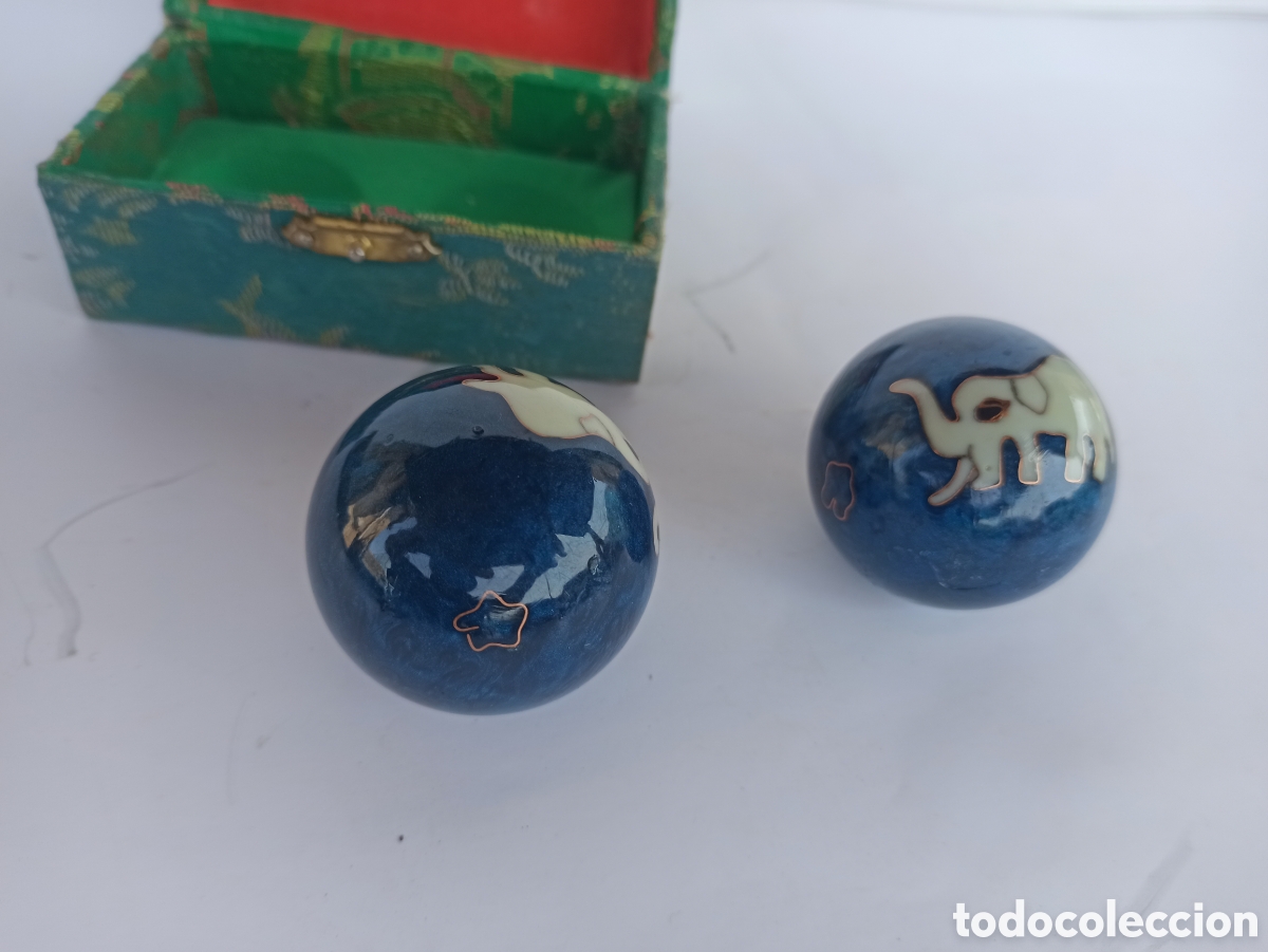 Vintage: Bolas esmaltadas............................ - Foto 5