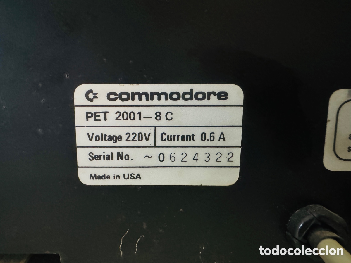Vintage: Commodore PET 2001 Space Age Design - Foto 7