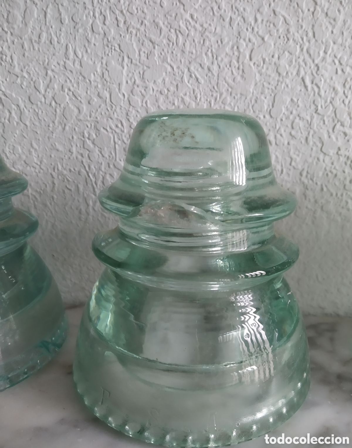 Vintage: 4 jicaras de cristal. - Foto 2