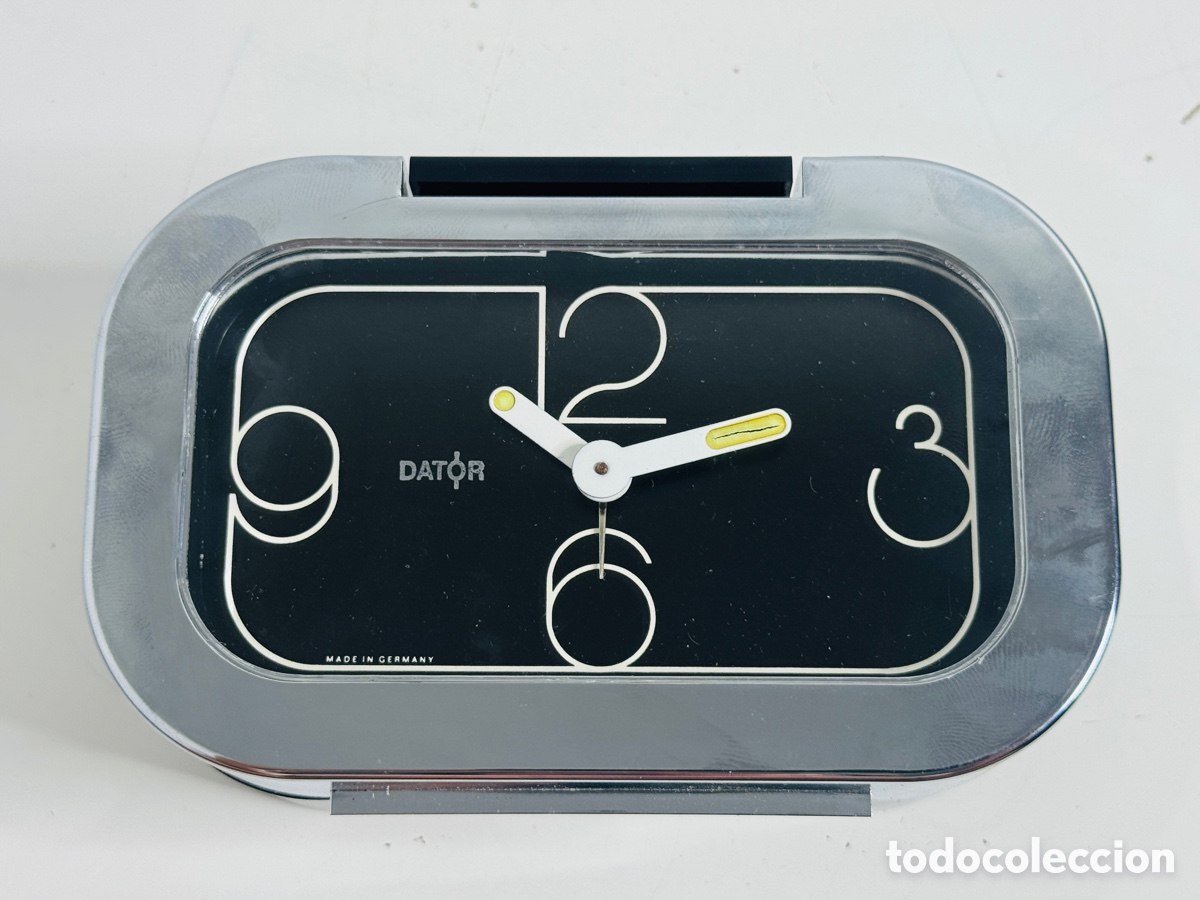 Vintage: Dator Germany Clock Space Age Design 1970s - Foto 3
