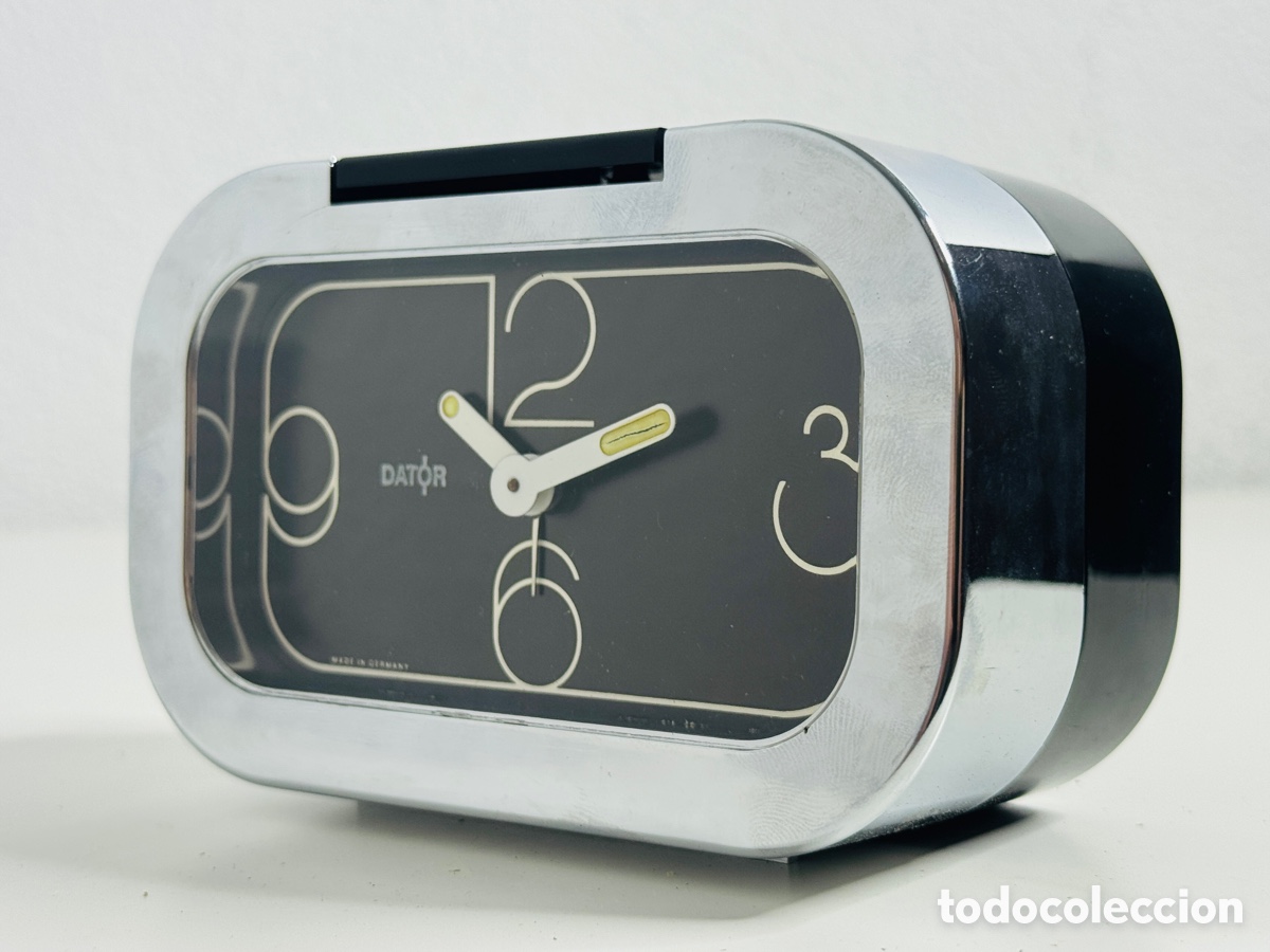 Vintage: Dator Germany Clock Space Age Design 1970s - Foto 4