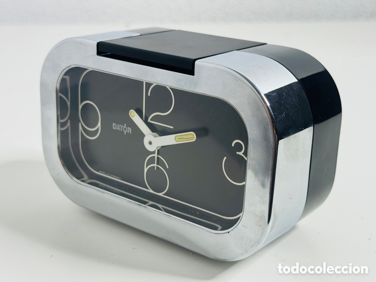 Vintage: Dator Germany Clock Space Age Design 1970s - Foto 5