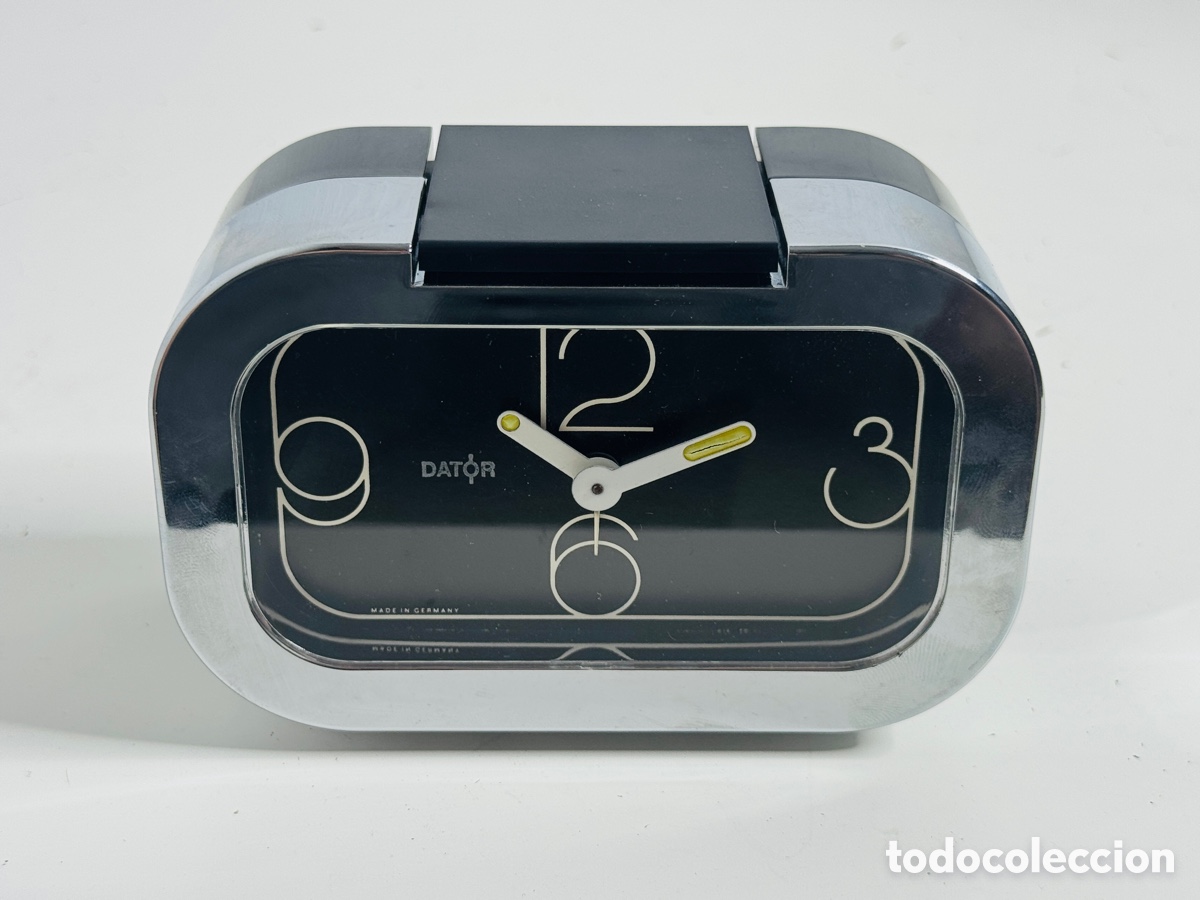 Vintage: Dator Germany Clock Space Age Design 1970s - Foto 8
