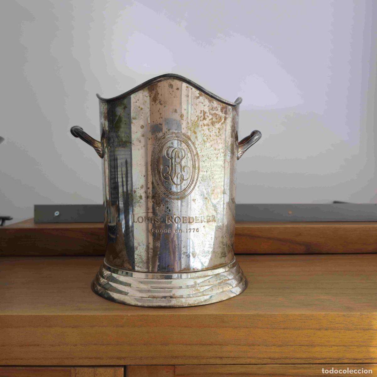 Vintage: LOUIS ROEDERER, PRECIOSA CUBITERA PLATEADA - Foto 1