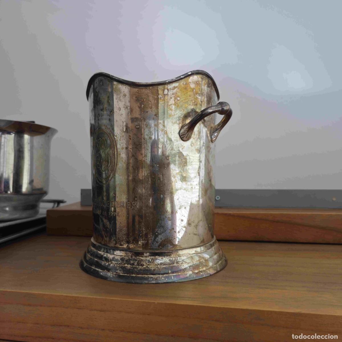 Vintage: LOUIS ROEDERER, PRECIOSA CUBITERA PLATEADA - Foto 6