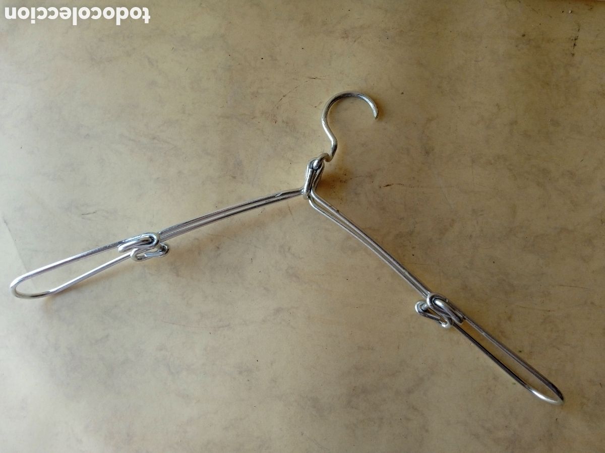 Vintage: Percha plegable de aluminio - Foto 1