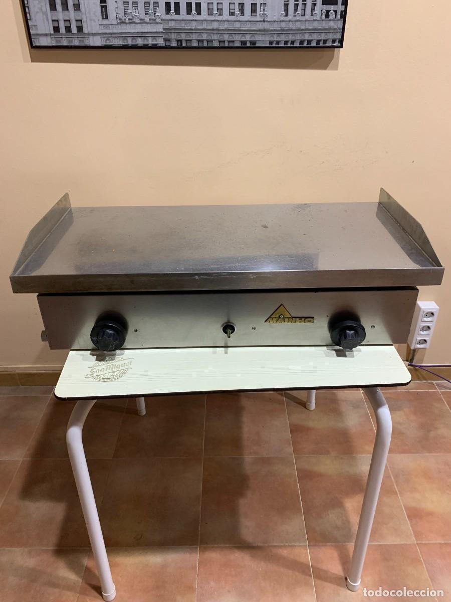 Vintage: PLANCHA: PLANCHA DE GAS PROFESIONAL DE SOBREMESA MAINHO
