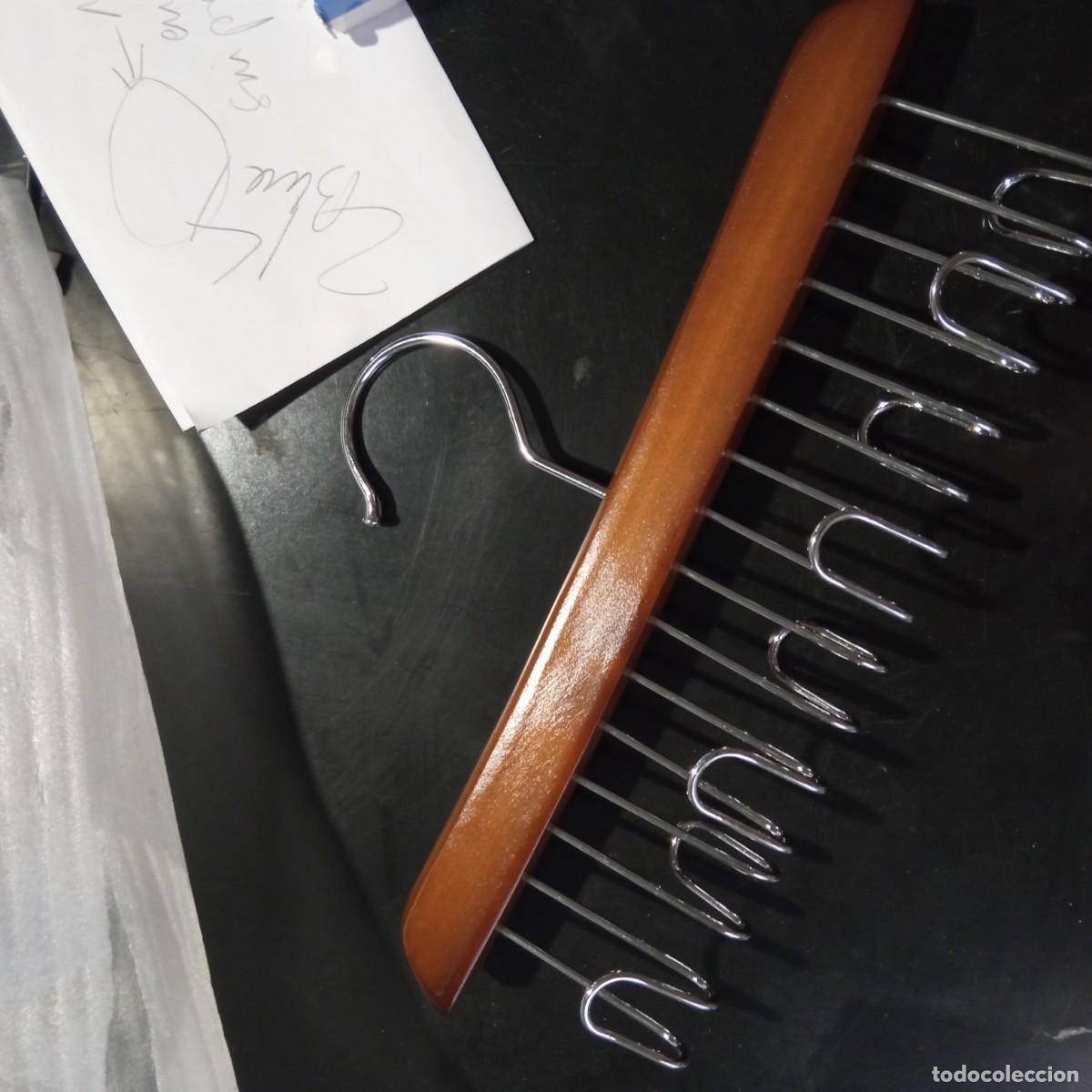 Vintage: Colgador corbatas de madera - Foto 3