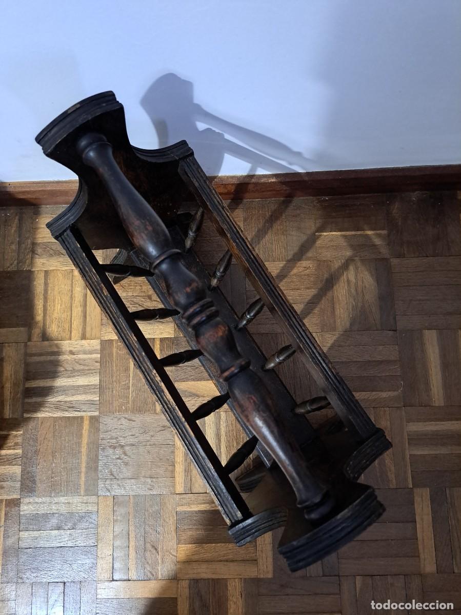 Vintage: Sujetalibros - Madera - Foto 7