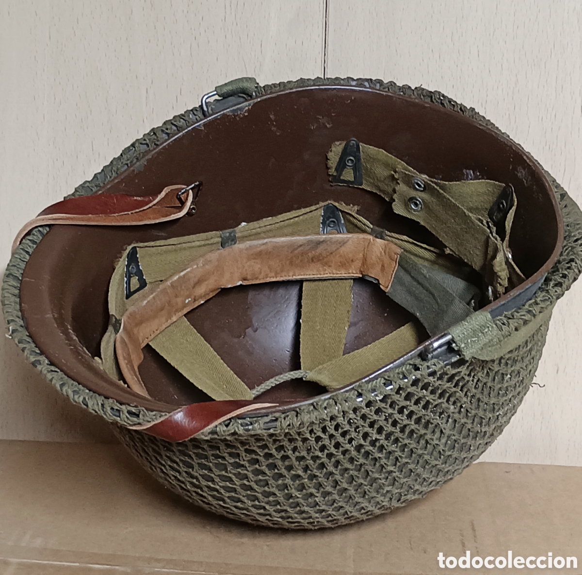 Vintage: Casco M1 con red camuflaje - Foto 2