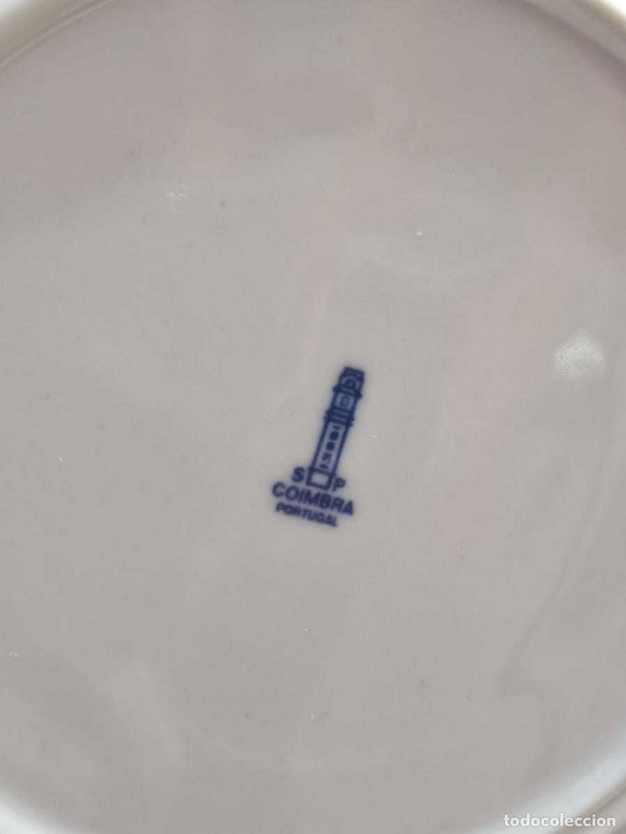 Vintage: plato de porcelana firmado - Foto 3