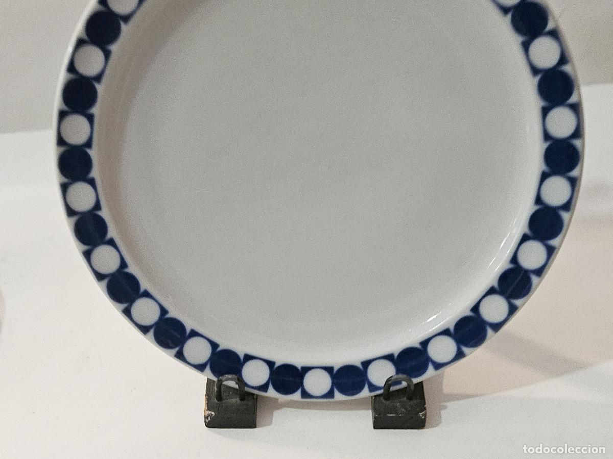 Vintage: plato de porcelana firmado - Foto 2