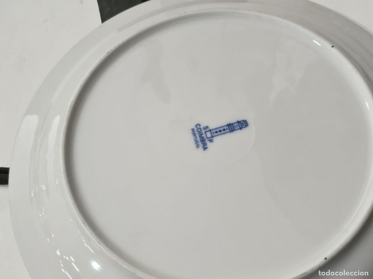 Vintage: plato de porcelana firmado - Foto 3