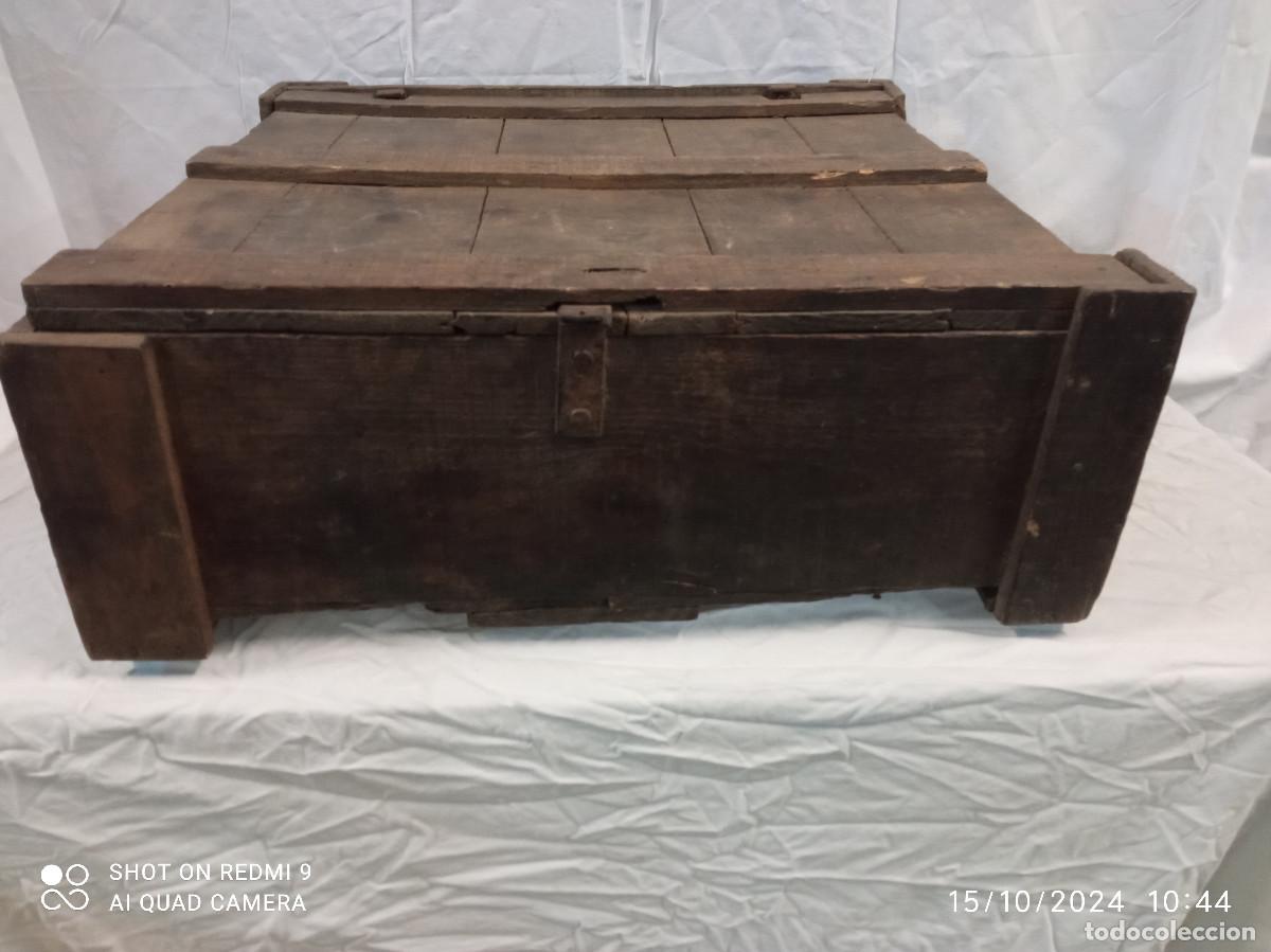 Vintage: Caja de madera de Cinzano con botellas - Foto 1