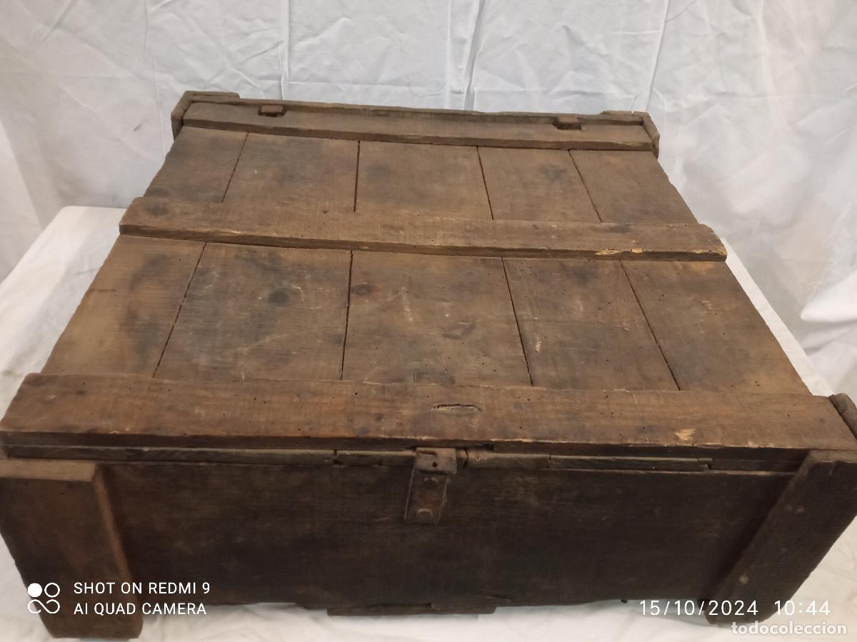 Vintage: Caja de madera de Cinzano con botellas - Foto 2