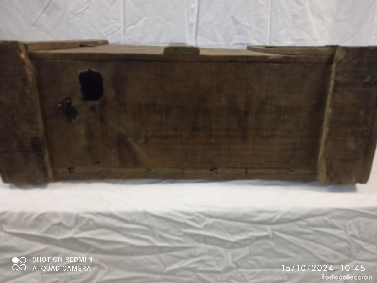 Vintage: Caja de madera de Cinzano con botellas - Foto 3