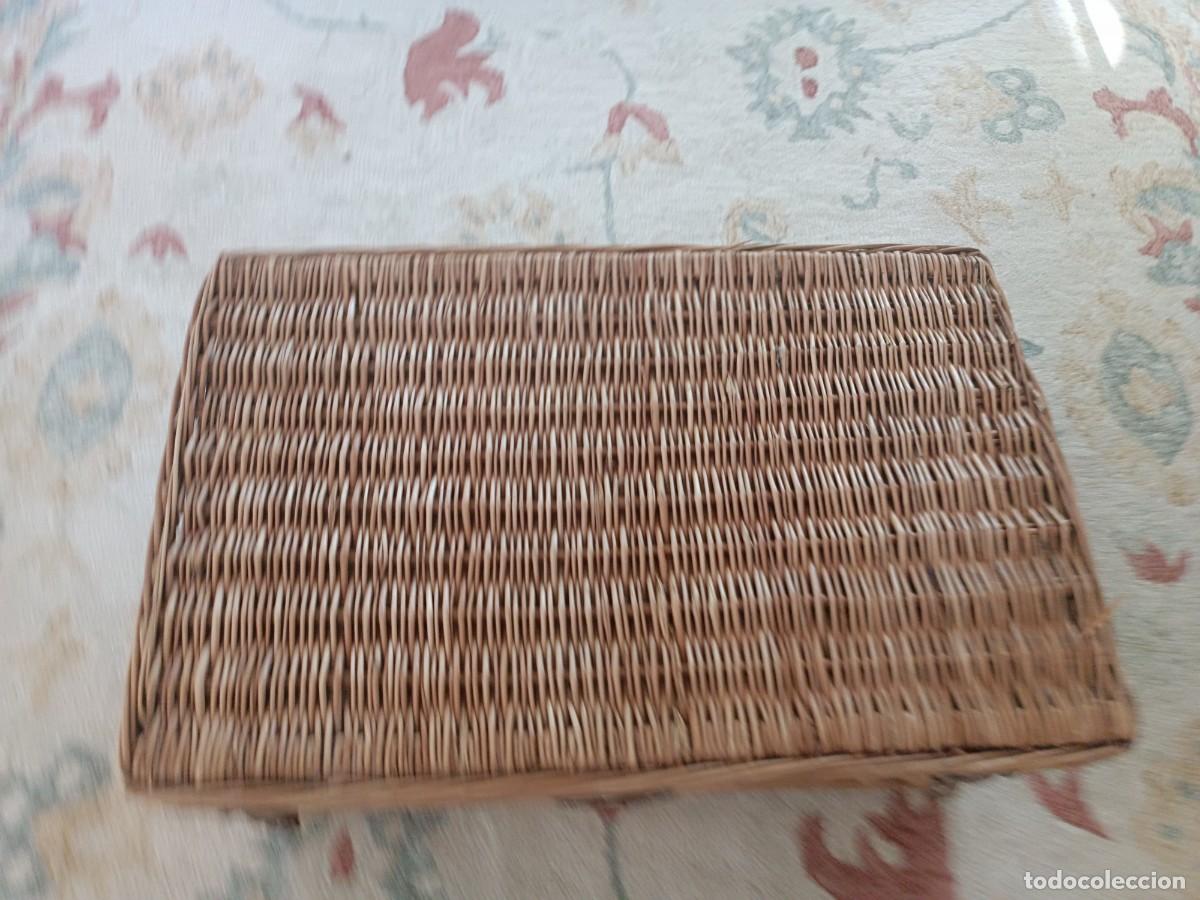 Vintage: Cesta picnic antigua - Foto 5