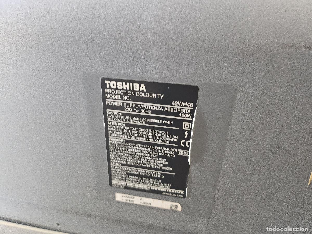 Vintage: televison de los a&ntilde;os 80 toshiba - Foto 8