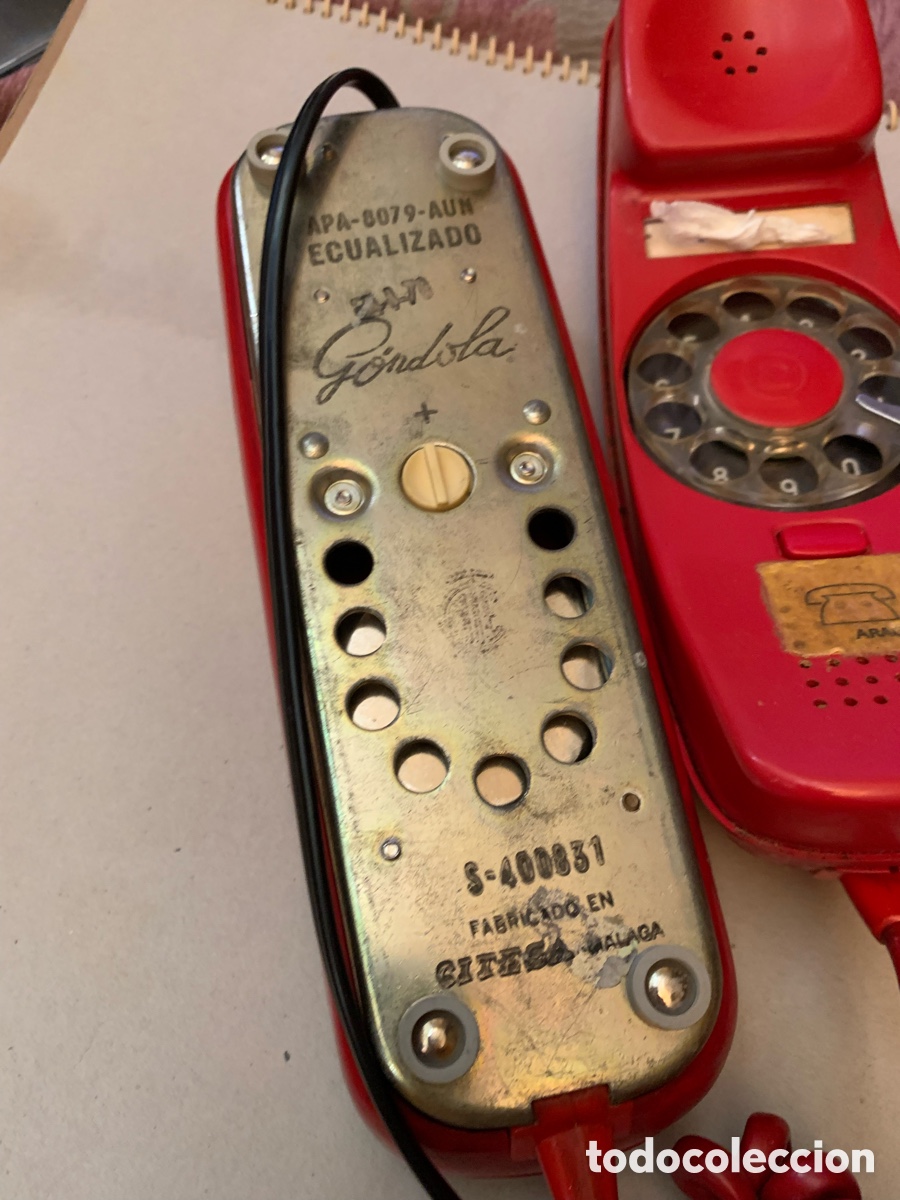 Vintage: Telefono g&oacute;ndola citesa telefonica - Foto 4