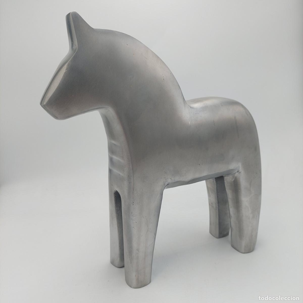 Vintage: Caballo de aluminio IKEA Finansiell Dala - Foto 1