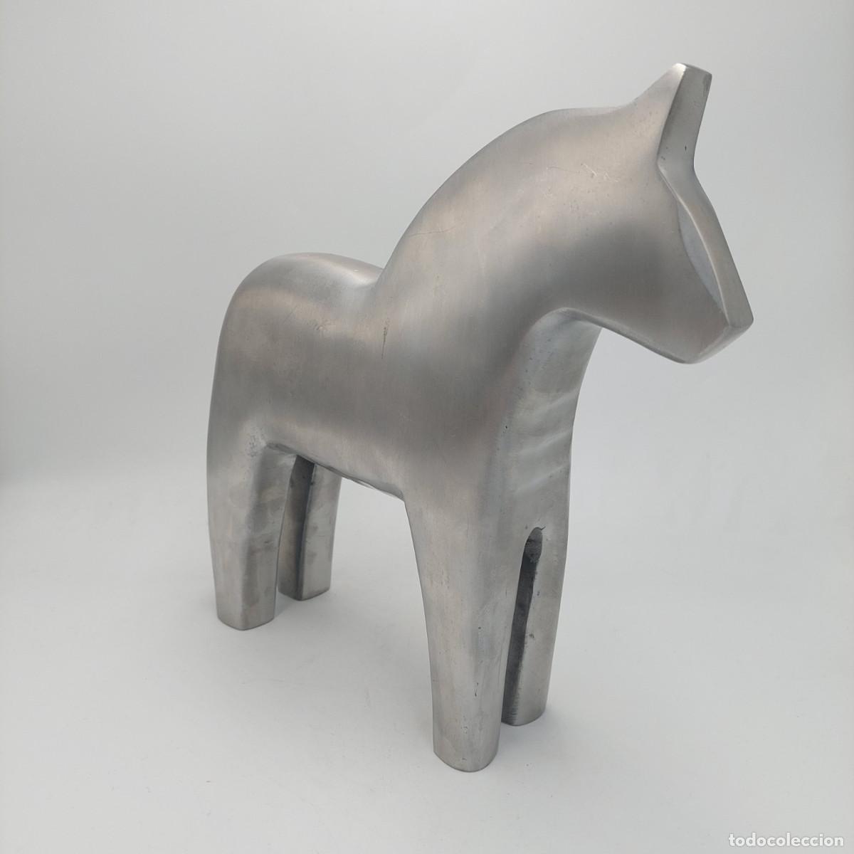 Vintage: Caballo de aluminio IKEA Finansiell Dala - Foto 2