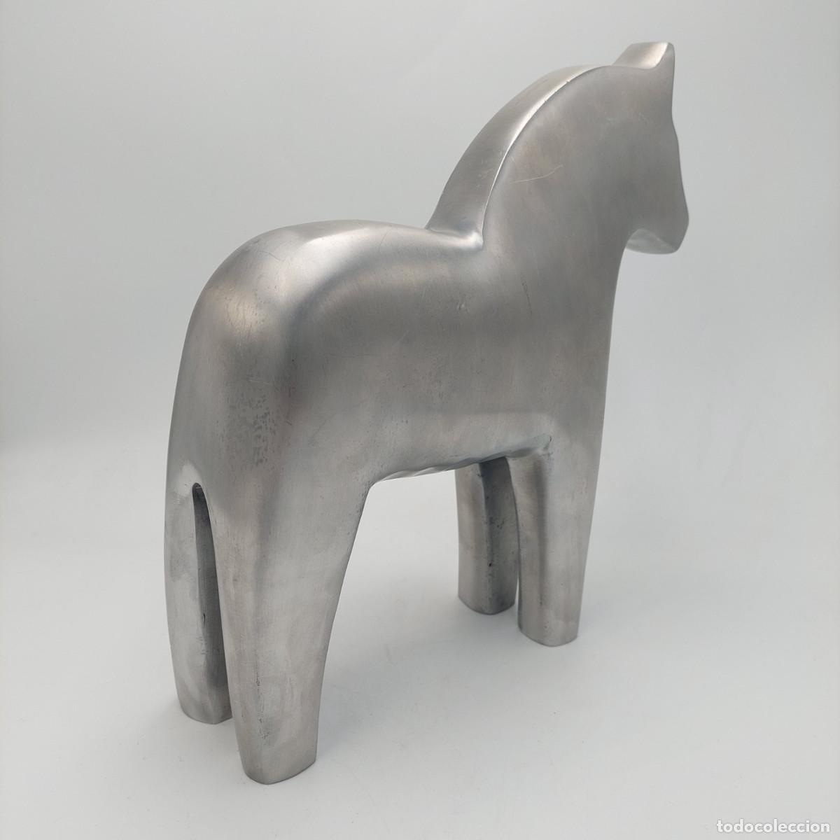 Vintage: Caballo de aluminio IKEA Finansiell Dala - Foto 3