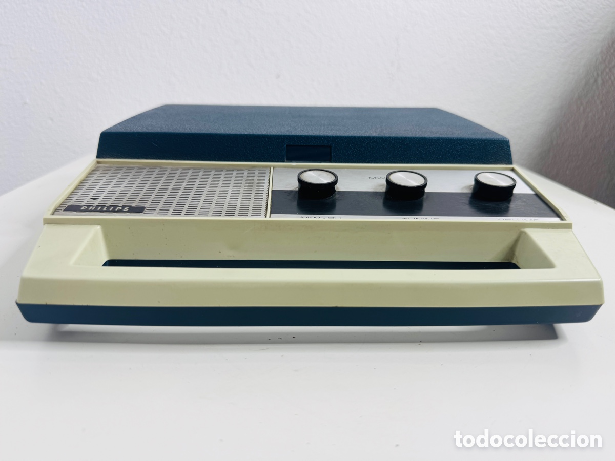 Vintage: Philips Radio Tocadiscos Pop Design 1970s - Foto 5